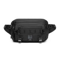 Multifunksjonell midje- og crossbody-veske for menn