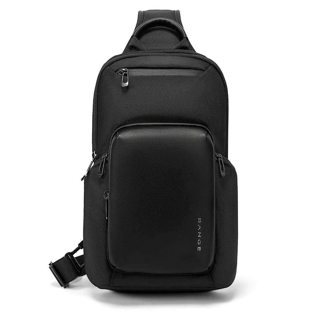 Multifunksjonell Crossbody Veske – Vanntett Sling Bag med Stor Kapasitet
