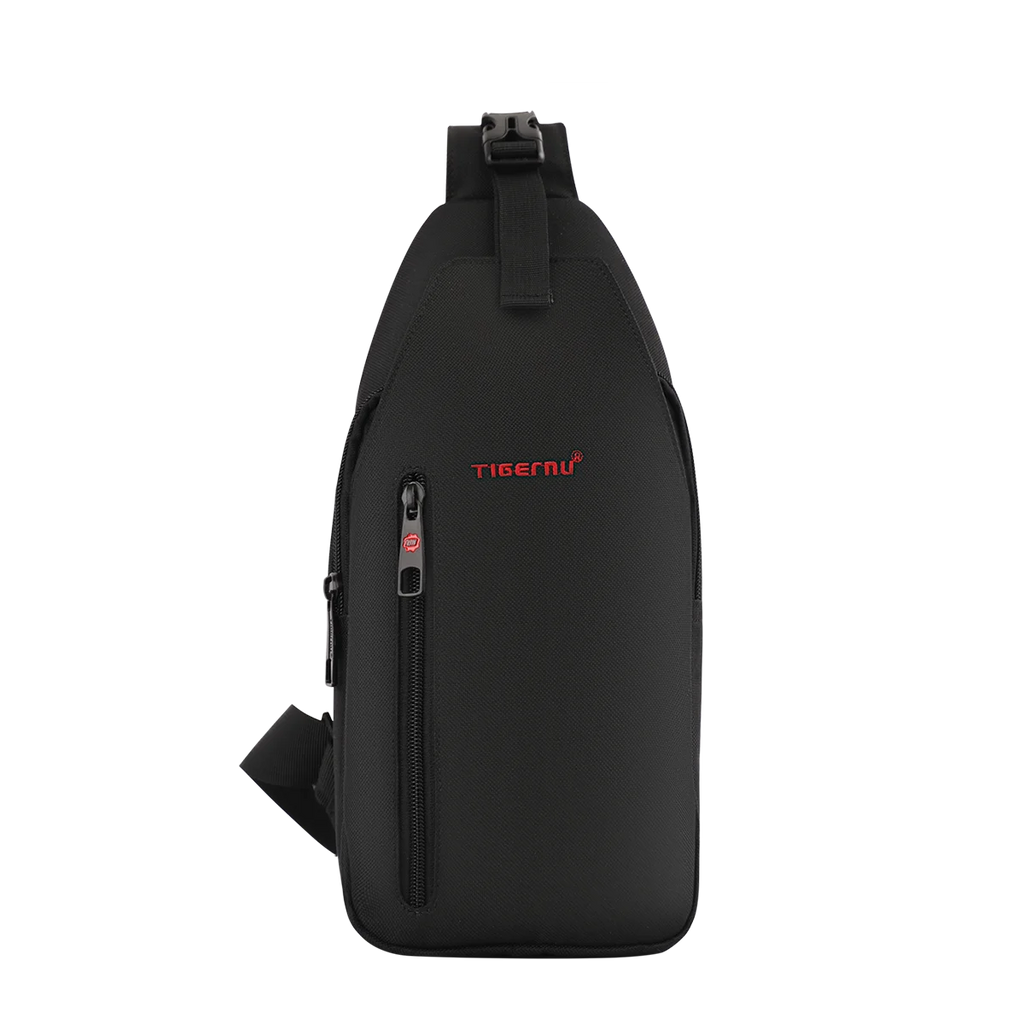 Lett Crossbody Veske til Herre – Vanntett Sling Bag i Oxford-stoff
