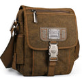 Vintage Canvas Skulderveske til Herre – Casual Crossbody Messenger Bag