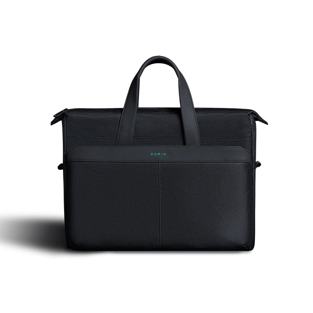 Laptopveske til Herre for 16" PC | Vanntett Dokumentveske med Skulderrem