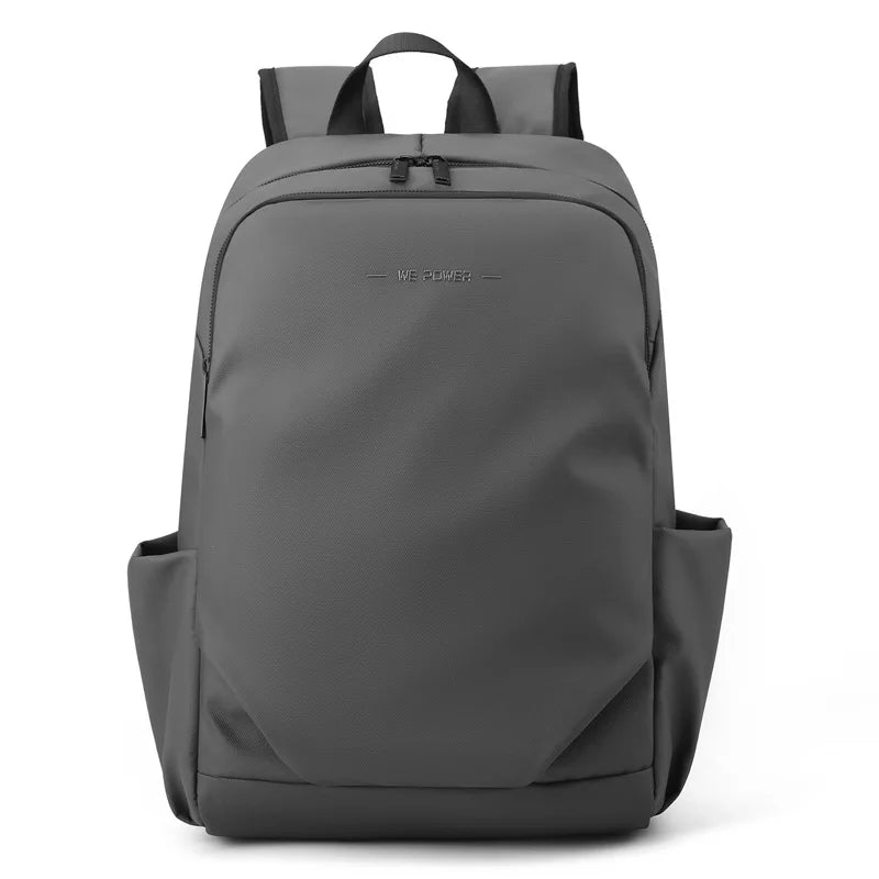 Premium Laptopryggsekk – Vanntett Business Sekk i Frostet Skinnlook