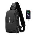 Tyverisikker Sling Bag til Herre – Vanntett Crossbody Veske med TSA-lås