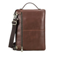 Skinn PC-veske til Herre – Elegant Laptopveske med Skulderstropp (13–14”)