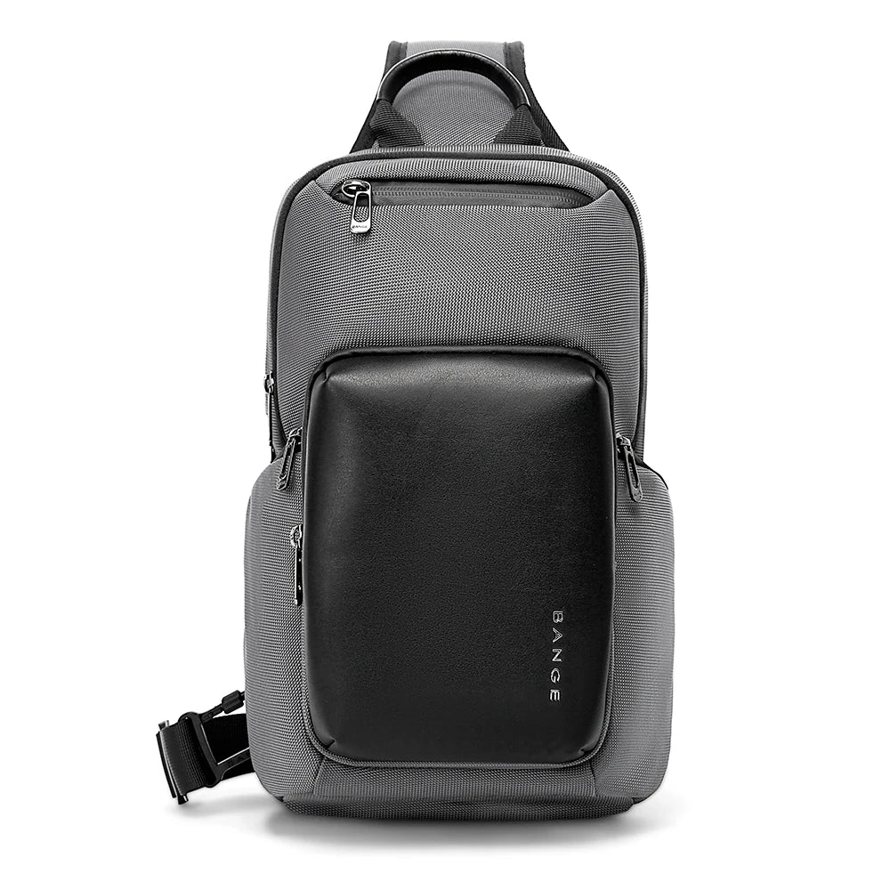 Multifunksjonell Crossbody Veske – Vanntett Sling Bag med Stor Kapasitet