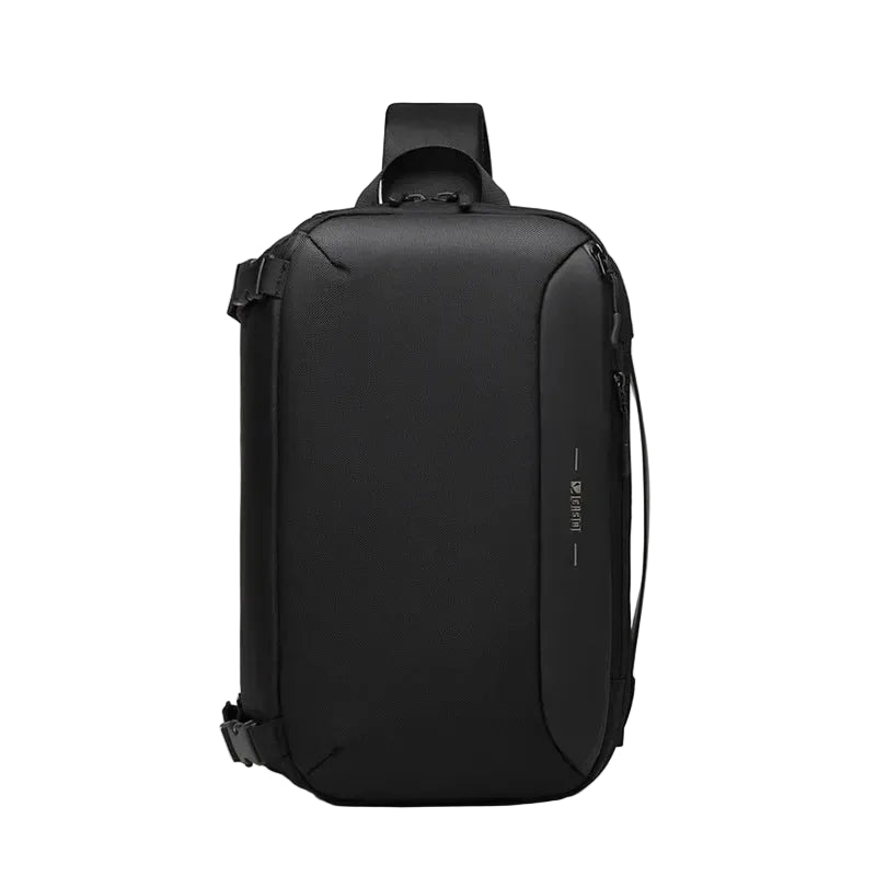 Tyverisikker Skulderveske med USB – Vanntett Multifunksjonell Messenger Bag