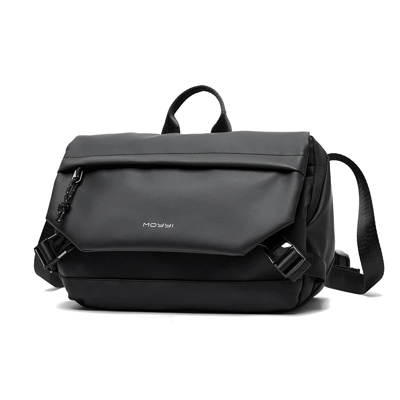 Vanntett Messenger Bag for Herre – Crossbody Skulderveske med iPad-rom