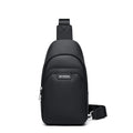 Slim Sling Bag – Vanntett Crossbody Veske i Skinnlook for Business og Reise