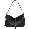 Stor Crossbody Veske i Ekte Skinn – Romslig Skulderveske for Dame og Herre