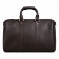 Vintage Reiseveske i Ekte Skinn – Stor Weekendbag for Reise, Trening og Hverdag