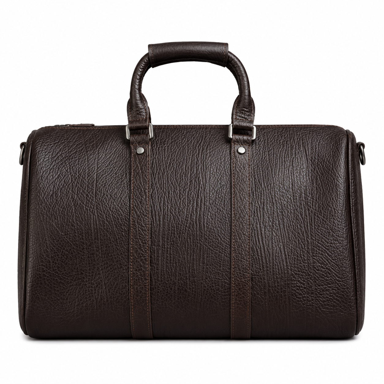 Vintage Reiseveske i Ekte Skinn – Stor Weekendbag for Reise, Trening og Hverdag