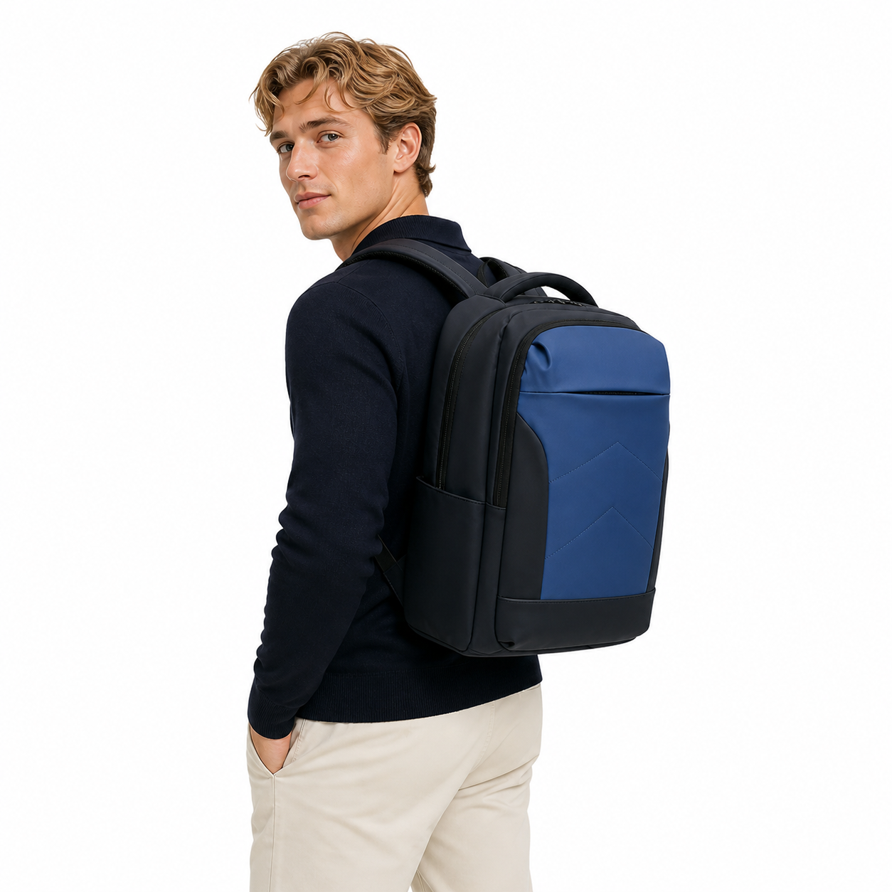 Laptop Ryggsekk 15,6” – Vanntett, Anti-tyveri & USB Lading