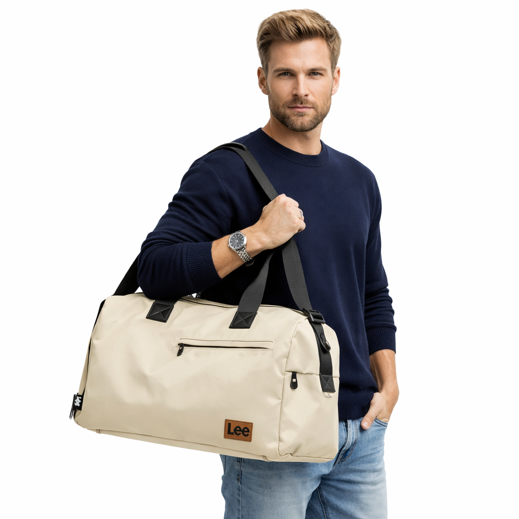 Vanntett Trenings- og Reisebag – Lett Duffelbag med Skorom og Våt-/Tørrlomme