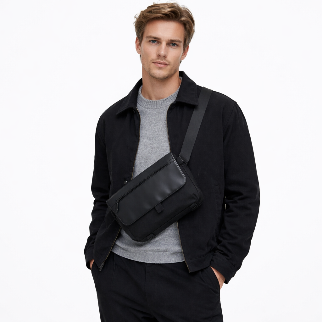 Sling Bag 4,5L i Cordura – Vanntett og Tyverisikker Crossbody Veske