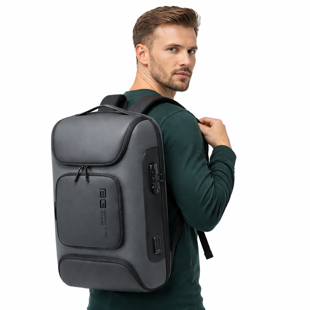 Tyverisikker Laptopryggsekk med USB-port – Stor og Vannavvisende Ryggsekk