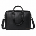 Businessveske i Ekte Kuskinn for Herre – Briefcase og Crossbody til 15" Laptop