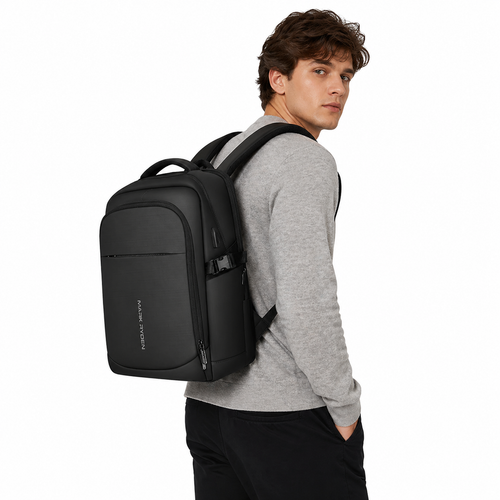 Laptop Ryggsekk 15,6” – Vanntett med USB & Multi-lommer