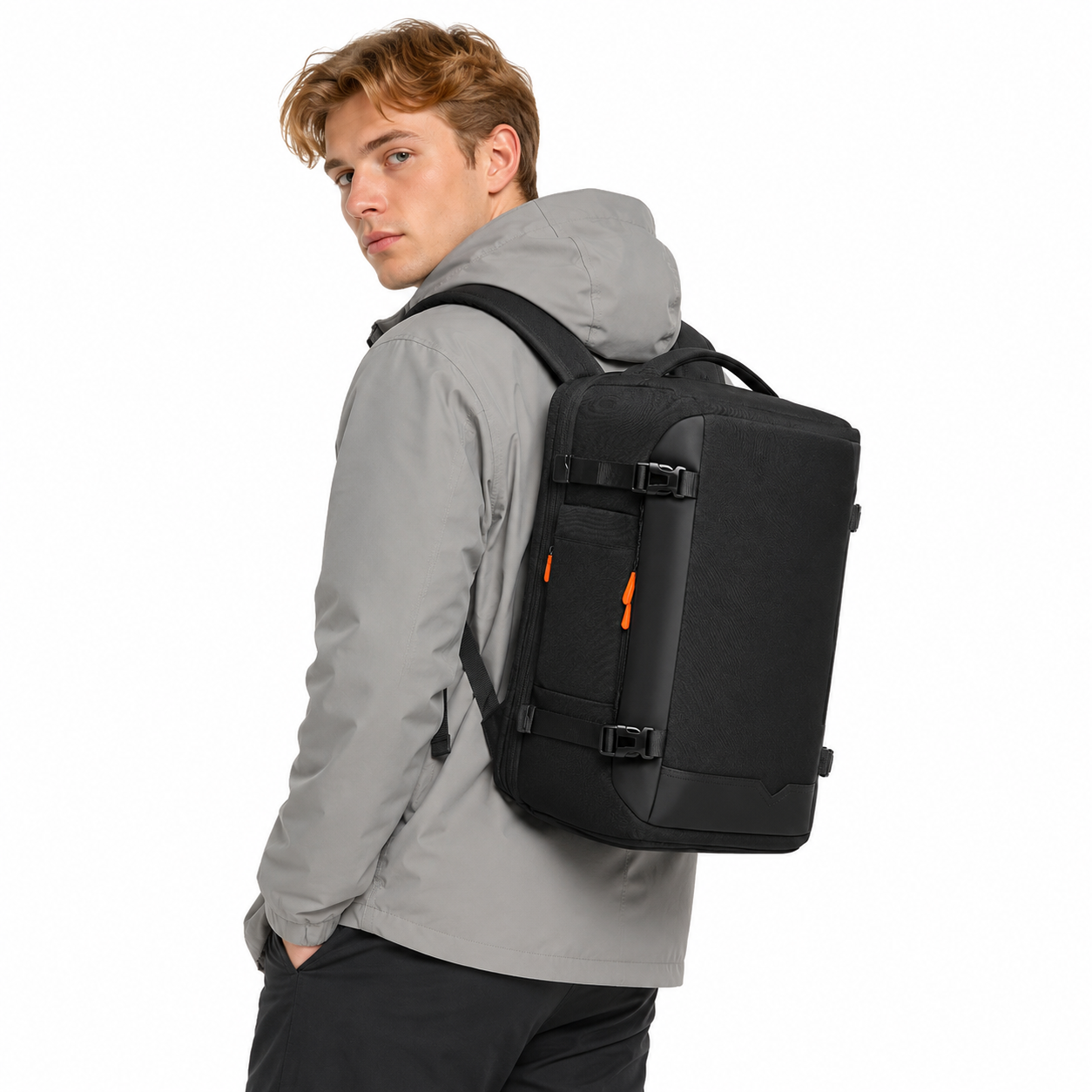 Stor Reise- og Treningsryggsekk til Herre – Vanntett Duffel Backpack med Stor Kapasitet