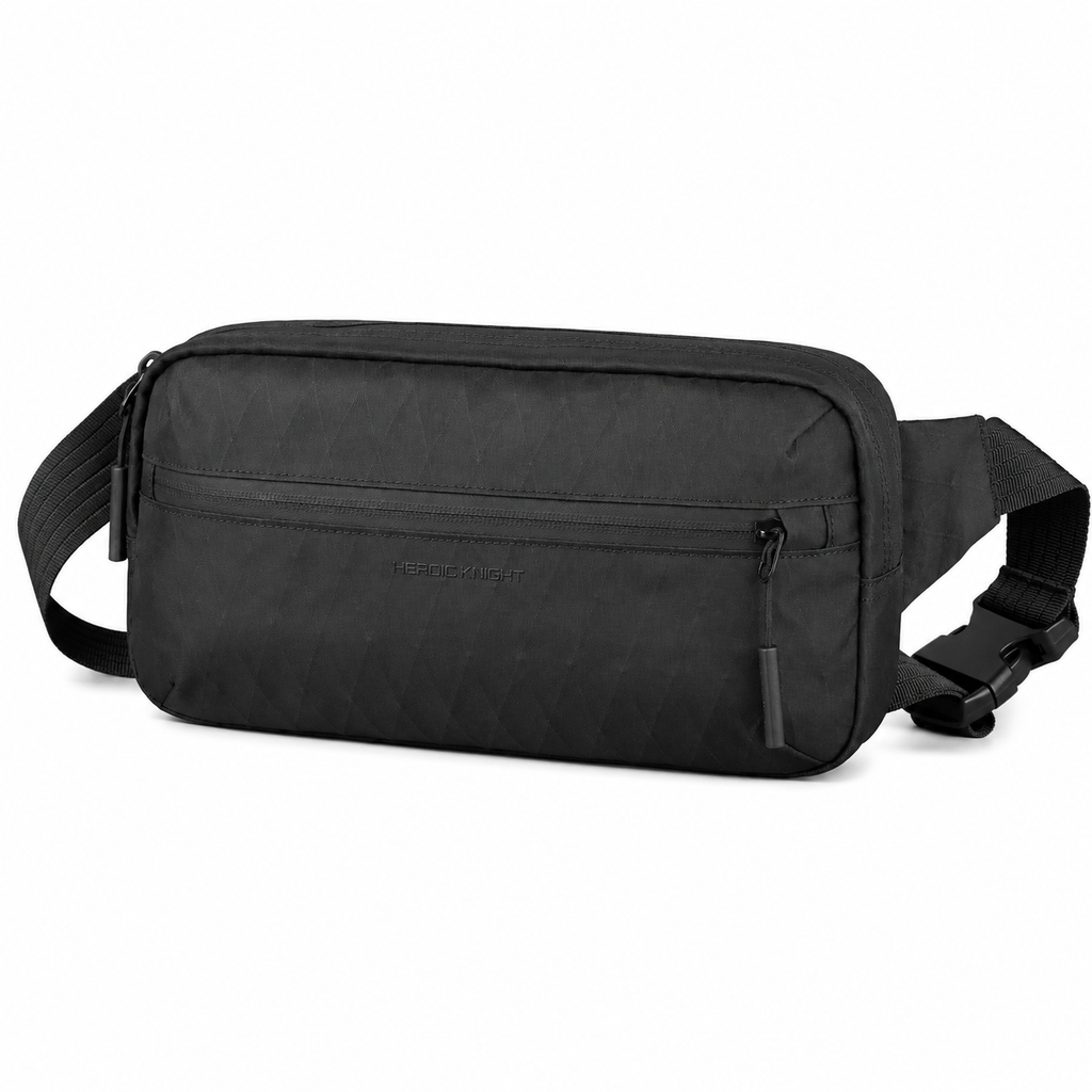 Vanntett Crossbody Veske i X-Pac for Herre – Lett Brystveske med Flere Lommer