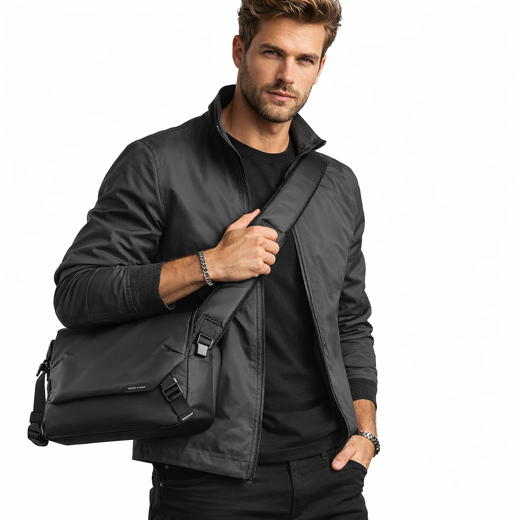 Tyverisikker Sling Bag – Vannavvisende Crossbody Veske med Stor Kapasitet