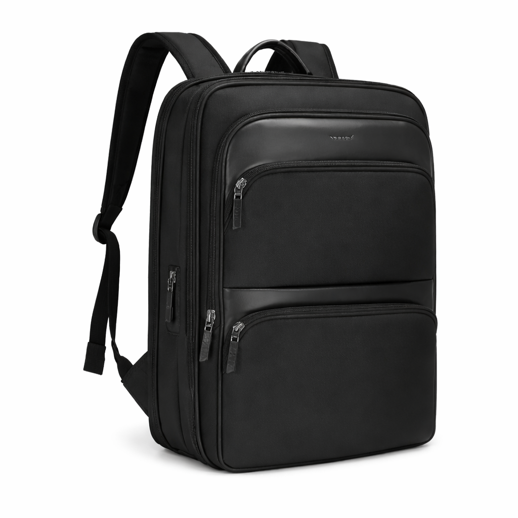 Utvidbar Laptopryggsekk 15,6" – Tynn og Vanntett Ryggsekk for Reise og Hverdag