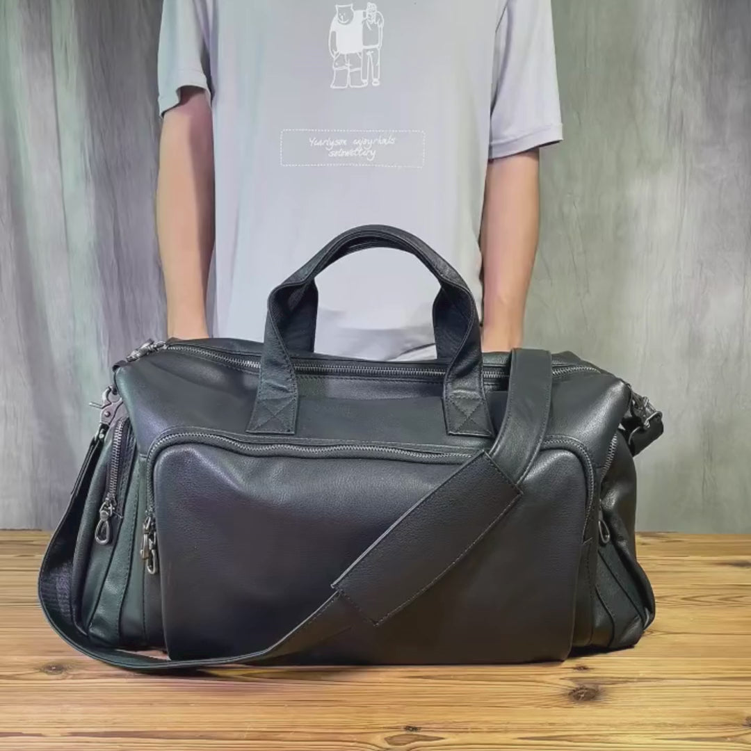 Utvidbar Laptopryggsekk 15,6" – Tynn og Vanntett Ryggsekk for Reise og Hverdag
