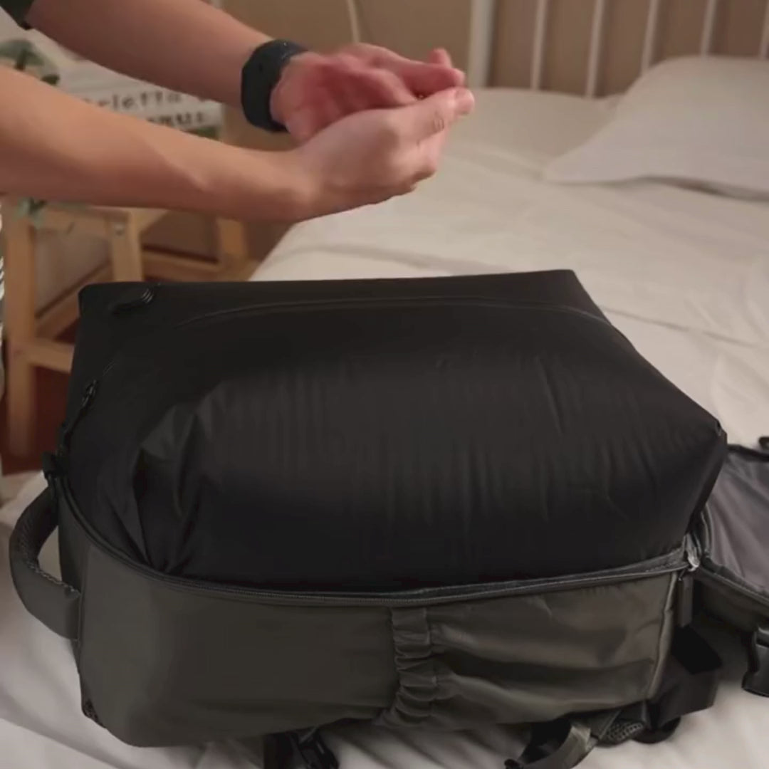Vakuum Ryggsekk – Utvidbar Laptopsekk med Stor Kapasitet for Reise og Hverdag