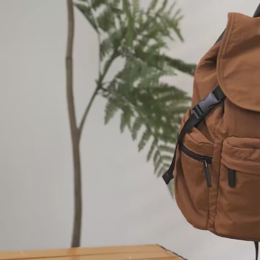 Vanntett Ryggsekk for Dame – Lett Laptopryggsekk 15" til Skole, Reise og Hverdag