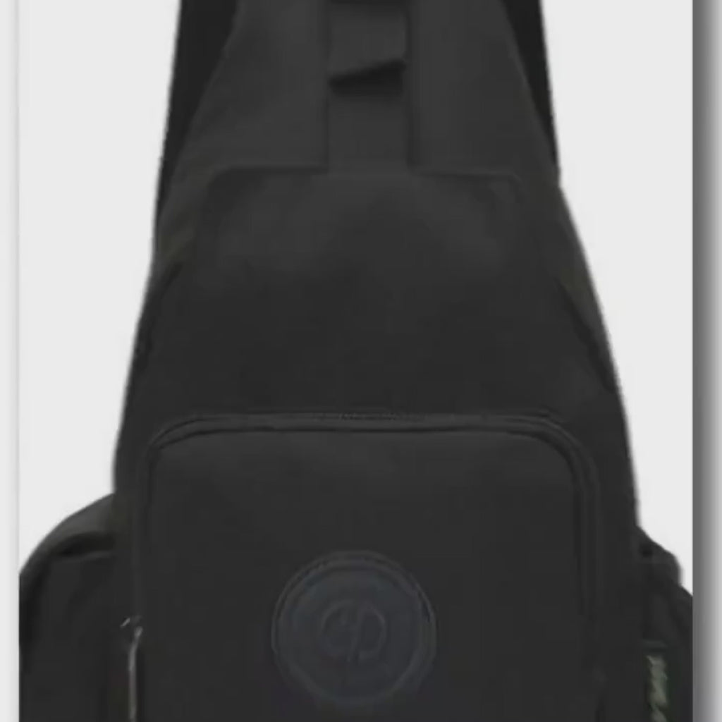 Liten Dameveske – Vanntett Crossbody-, Skulder- og Brystveske i Nylon og Canvas