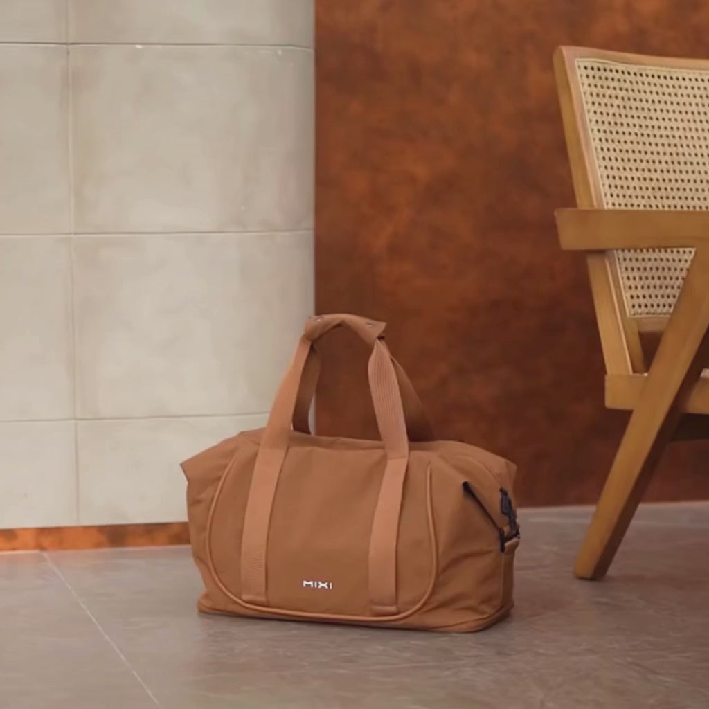 Stor Sammenleggbar Reise- og Treningsbag – Lett Duffelbag med God Kapasitet