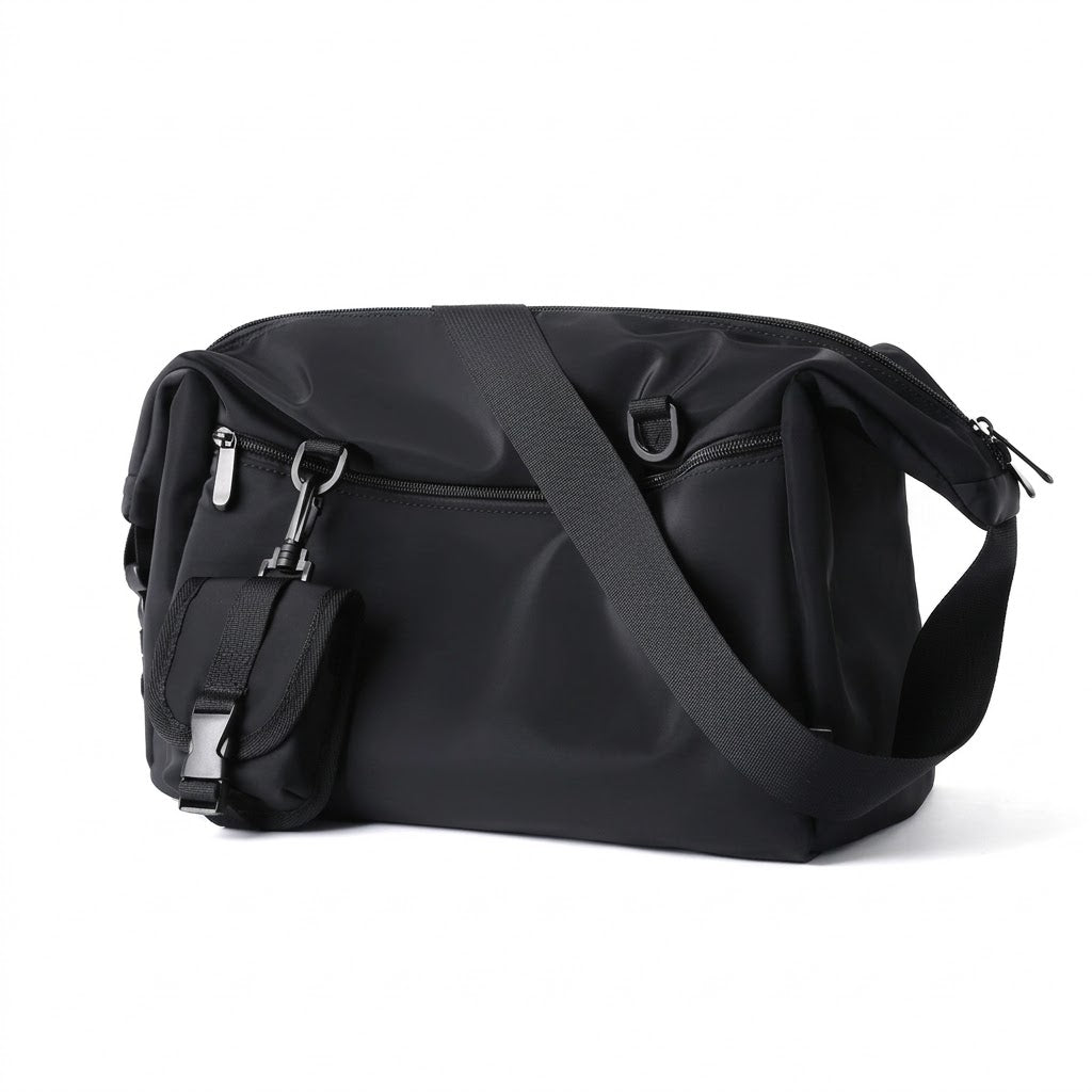 Vanntett Messenger Bag for Menn – Stor Crossbody Skulderveske til Reise og Hverdag